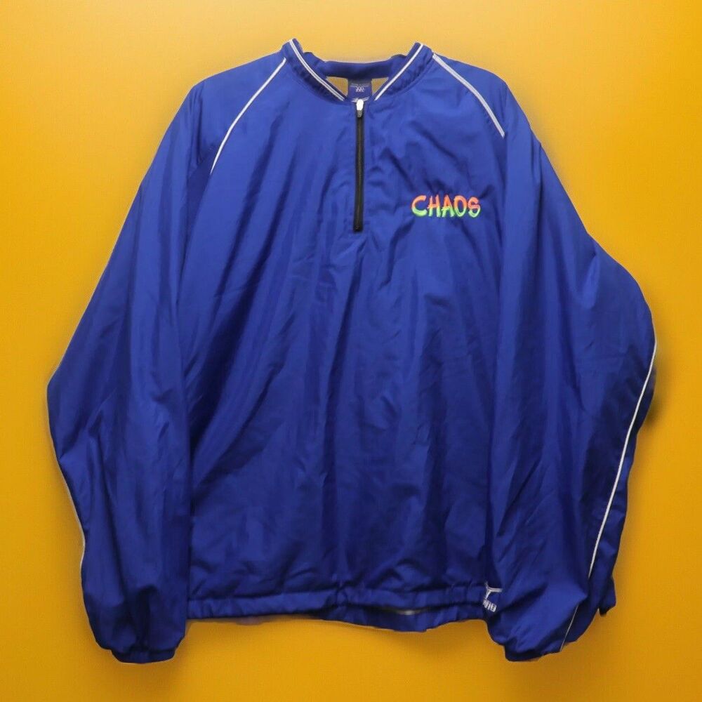 Mizuno Batting Shirt Adult XXL Baseball Short Sleeve Vented Windbreaker chaos